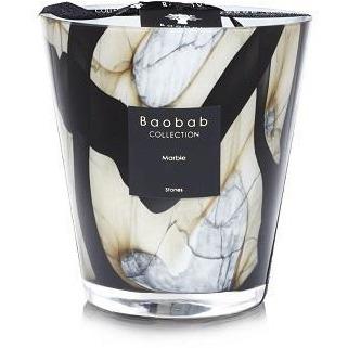 Baobab Collection - Medium Stones Marble Candle Baobab Candle Stones - Marble - Boutique Marie Dumas