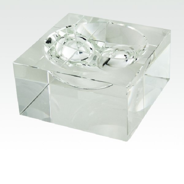 Crystal Bowl Centerpiece - Small - Boutique Marie Dumas