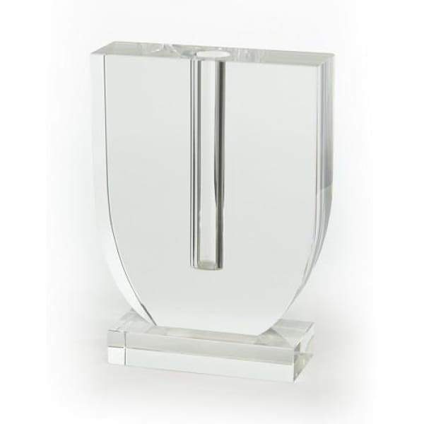 Crystal Bud Vase U Shap - Boutique Marie Dumas