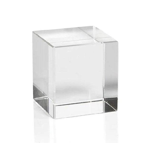 Cystal Glass Cube - Small - Boutique Marie Dumas