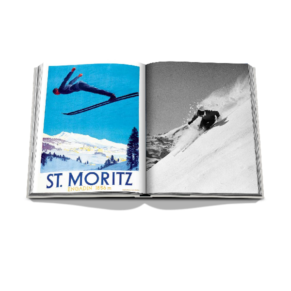 St. Moritz Chic Coffee Table Book