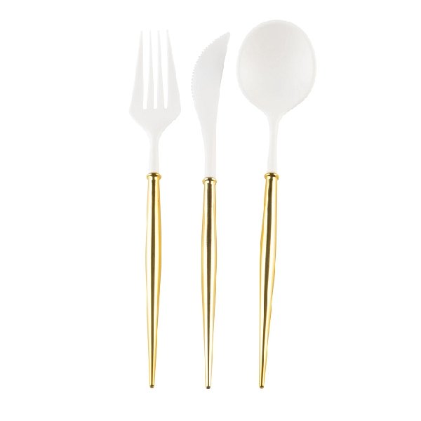 Gold Cutlery - Set of 24 - Boutique Marie Dumas