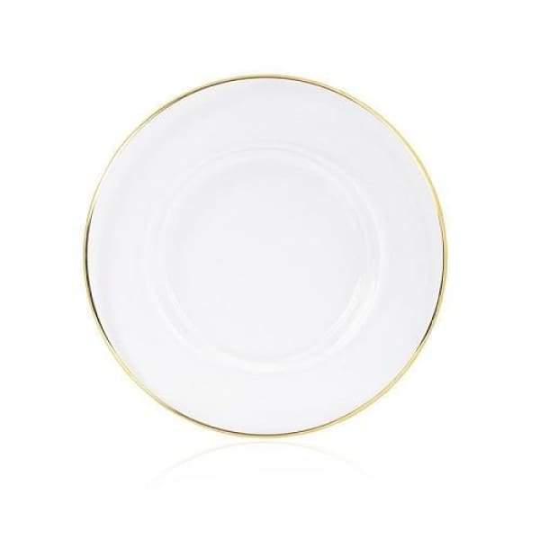 Gold Rim Charger - Boutique Marie Dumas