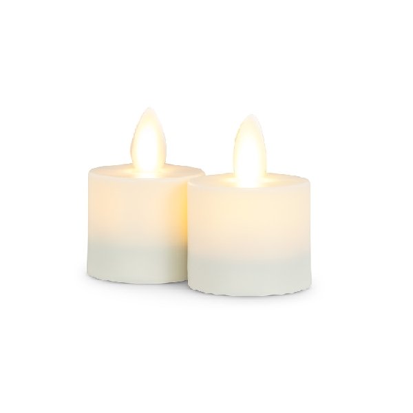 Indoor/Outdoor Battery Tealights - Set of 2 - Boutique Marie Dumas