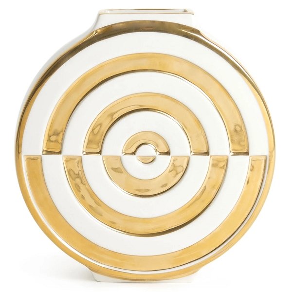 Jonathan Adler Futura Bullseye Vase - Boutique Marie Dumas