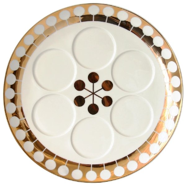 Jonathan Adler Futura Seder Plate - Boutique Marie Dumas