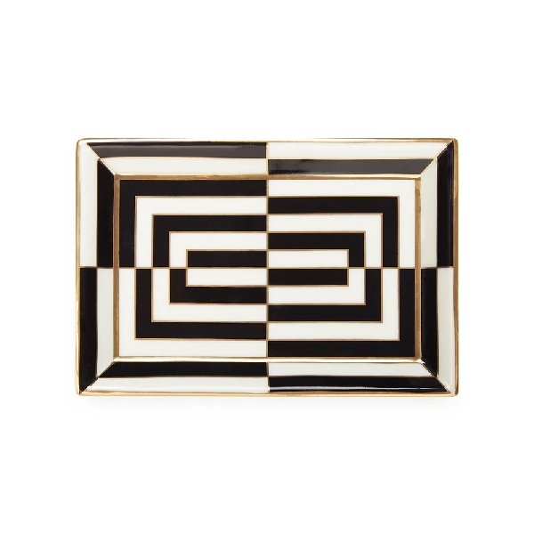 Jonathan Adler Op Art Rectangular Tray - Boutique Marie Dumas