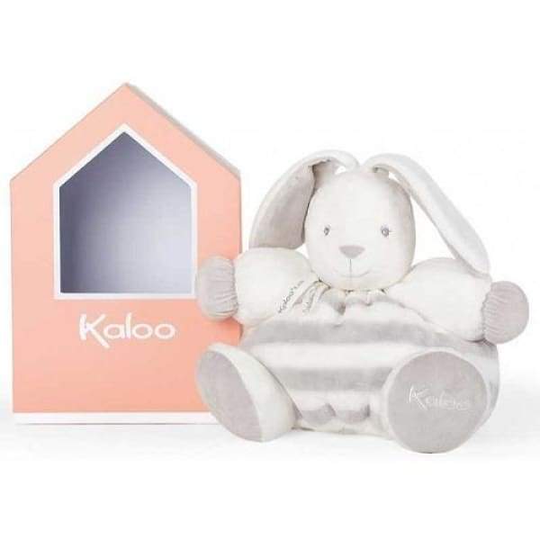 Kaloo Bébé Pastel Chubby Rabbit, Grey & Cream - Large - Boutique Marie Dumas