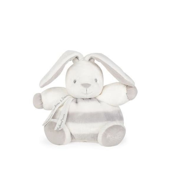 Kaloo Bébé Pastel Chubby Rabbit, Grey & Cream - Small - Boutique Marie Dumas