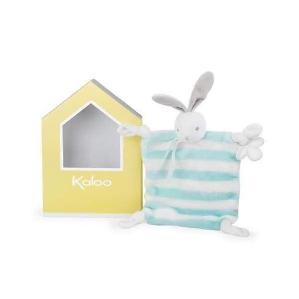 Kaloo Bébé Pastel Doudou Rabbit, Aqua & Cream - Boutique Marie Dumas