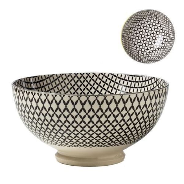 Large Wicker Weave Kiri Bowl