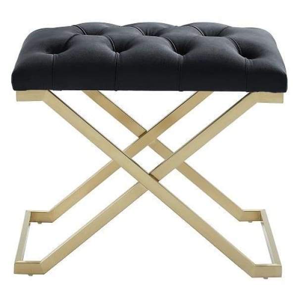 Kylie Bench Black and Gold - Boutique Marie Dumas