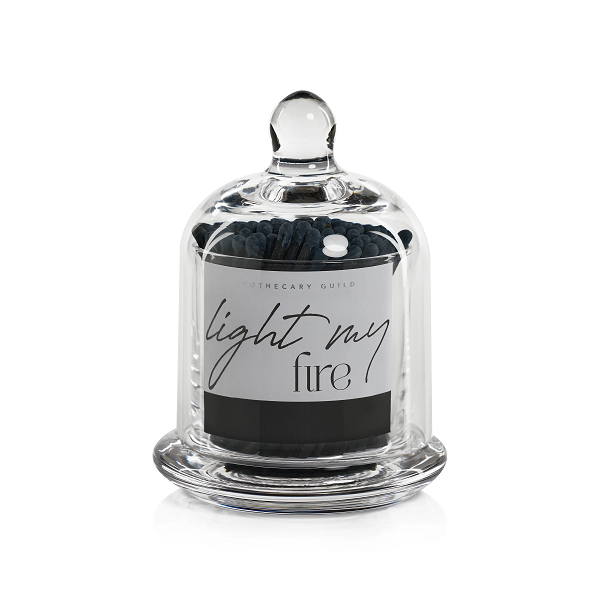 Navy Tip Matches with Dome