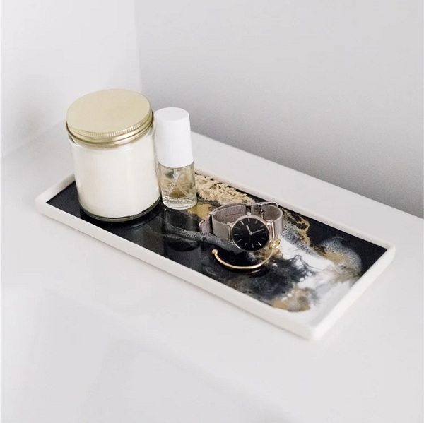 Large Onyx Ceramic Tray