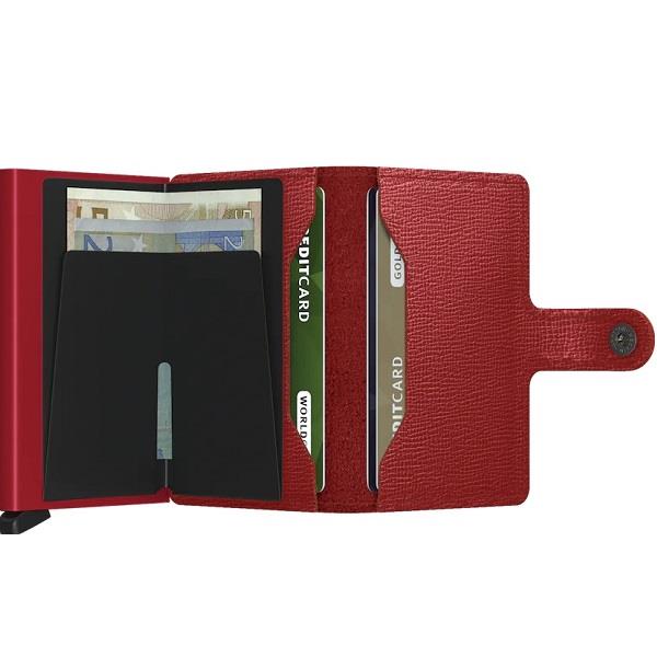 Secrid Crisple Lipstick Red Miniwallet