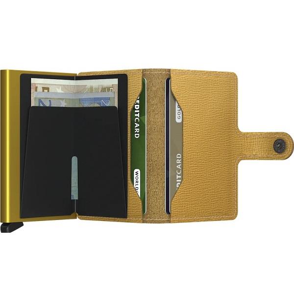 Secrid Crisple Ochre Miniwallet