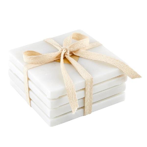 Marble Heart Coasters