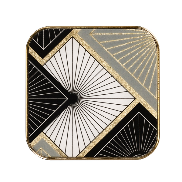 Radiant Square Coasters - Set of Four