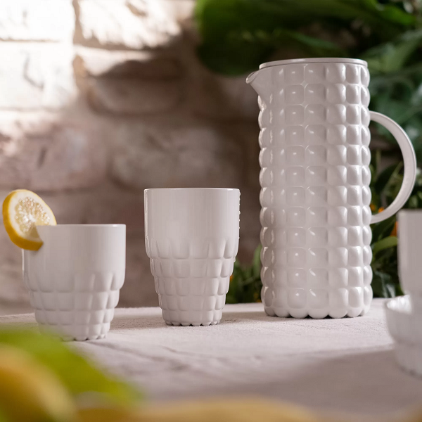 Guzzini Tiffany Milk White Pitcher