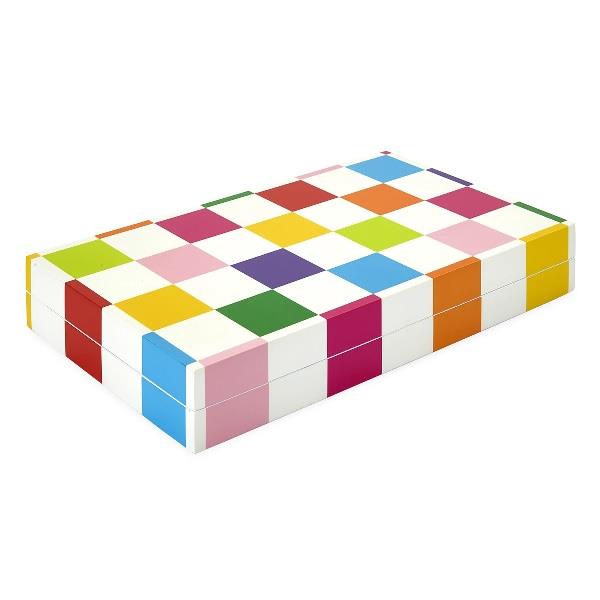 Jonathan Adler Backgammon - Rainbow