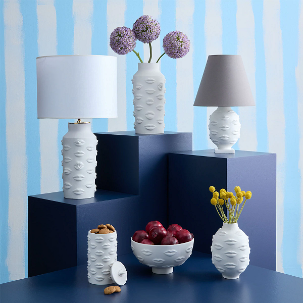 Jonathan Adler Gala Lips Bowl - Boutique Marie Dumas