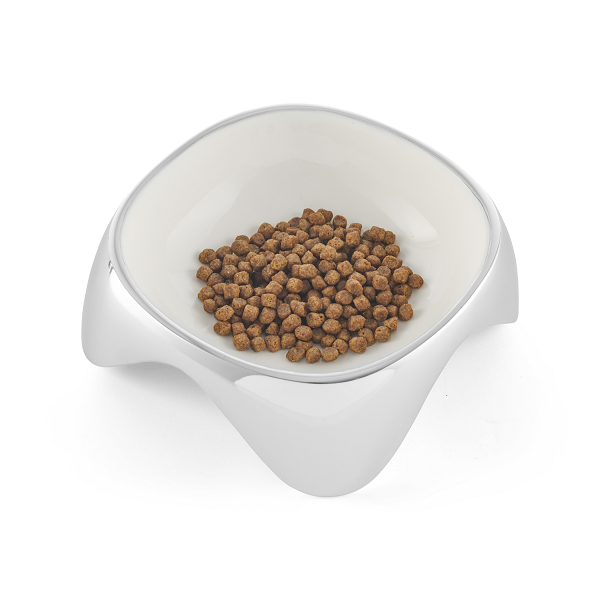 Nambe Medium Enameled Pet Bowl