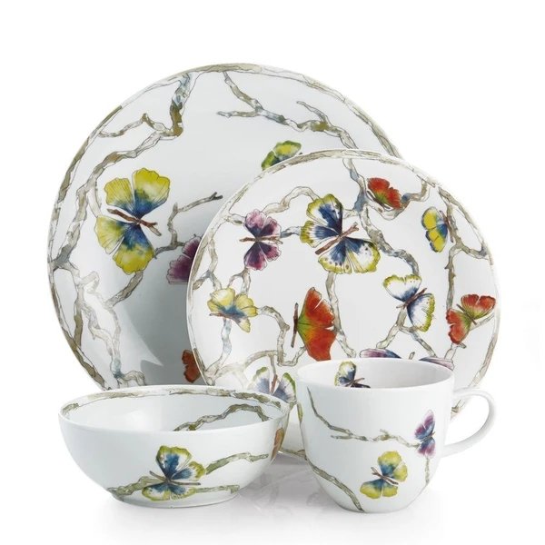 Michael Aram Butterfly Ginkgo 4 Piece Place Setting - Boutique Marie Dumas
