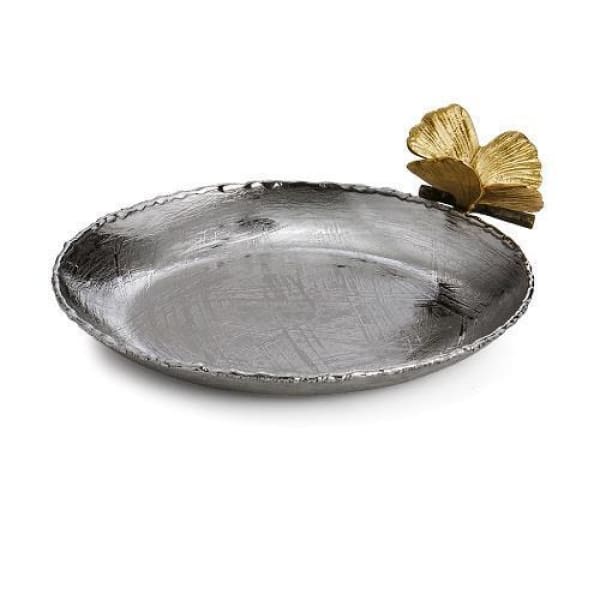 Michael Aram Butterfly Ginkgo Round Trinket Tray - Boutique Marie Dumas