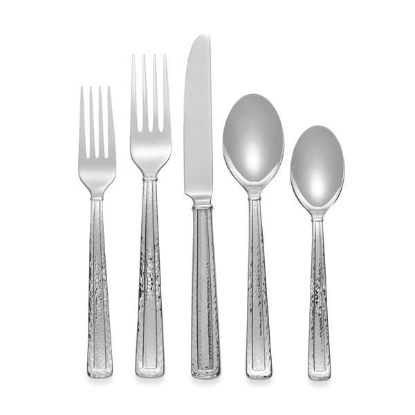 Michael Aram Hammertone 5 Piece Flatware Set - Boutique Marie Dumas