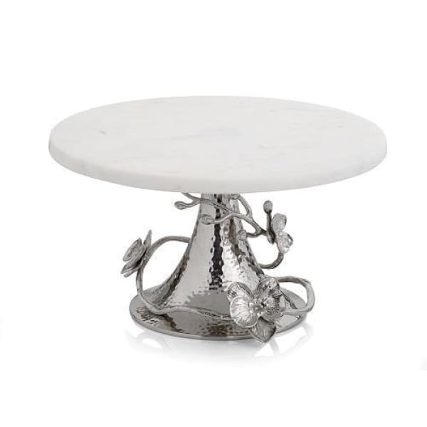 Michael Aram White Orchid Cake Stand - White - Boutique Marie Dumas