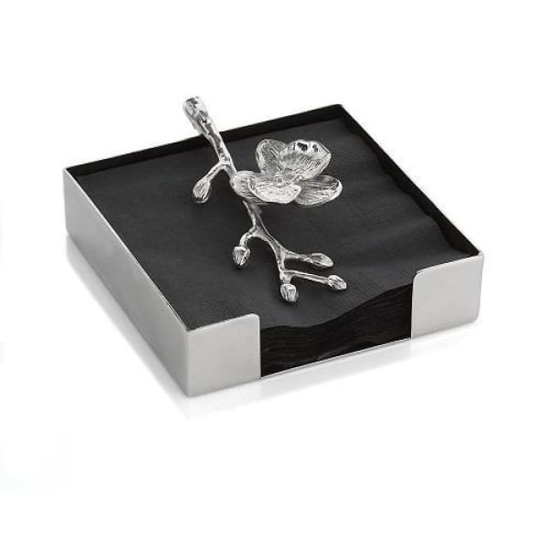 Michael Aram White Orchid Cocktail Napkin Holder - Boutique Marie Dumas