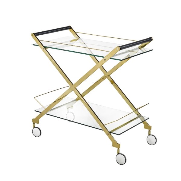 Mila Gold Bar Cart - Boutique Marie Dumas