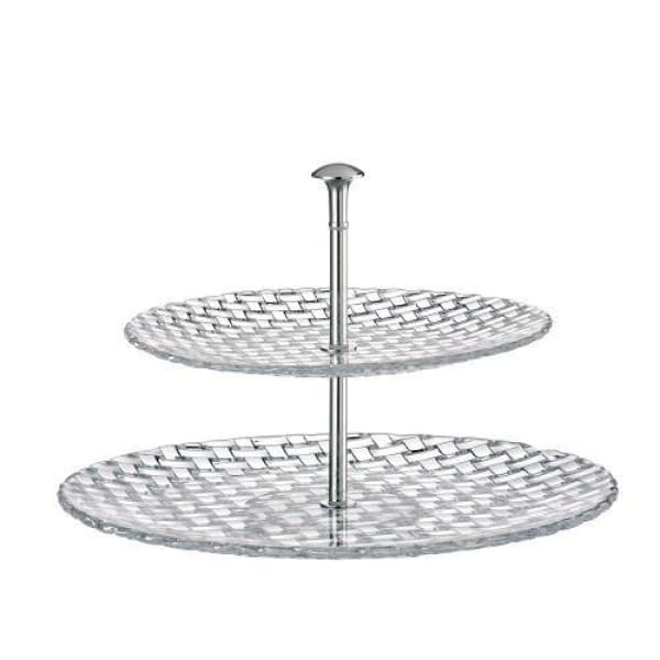 Nachtmann Bossa Nova Two Tier Tray 23/32cm - Boutique Marie Dumas