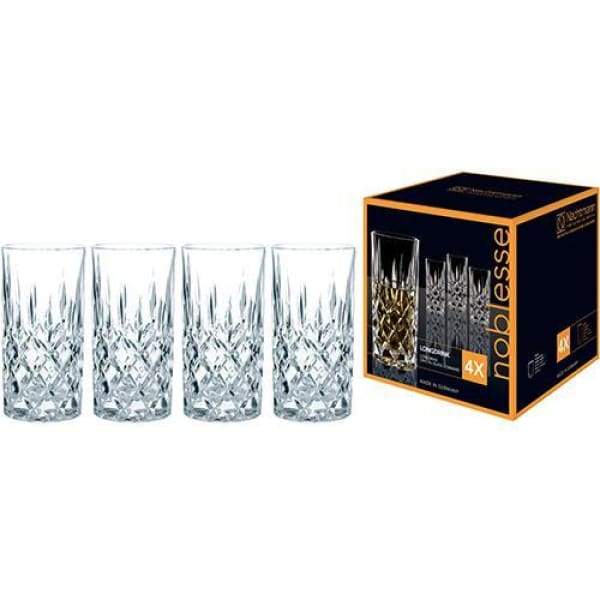 Nachtmann Noblesse Set of 4 Longdrink Glasses - Boutique Marie Dumas