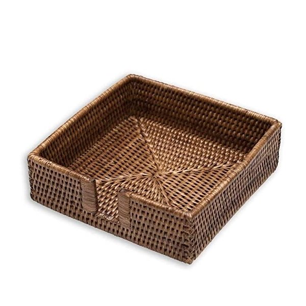 Rattan Luncheon Napkin Holder - Boutique Marie Dumas