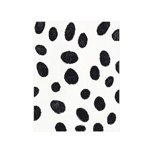 Black Polka-Dot Enclosure Card 