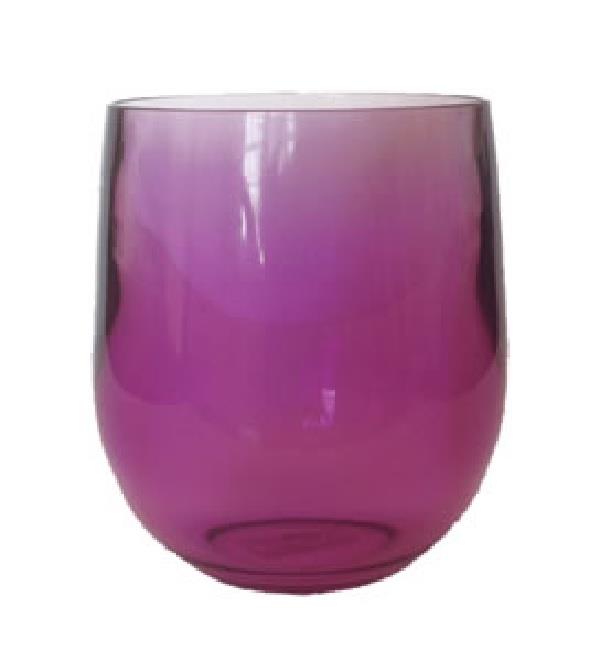 Acrylic Amethyst Glass Tumbler
