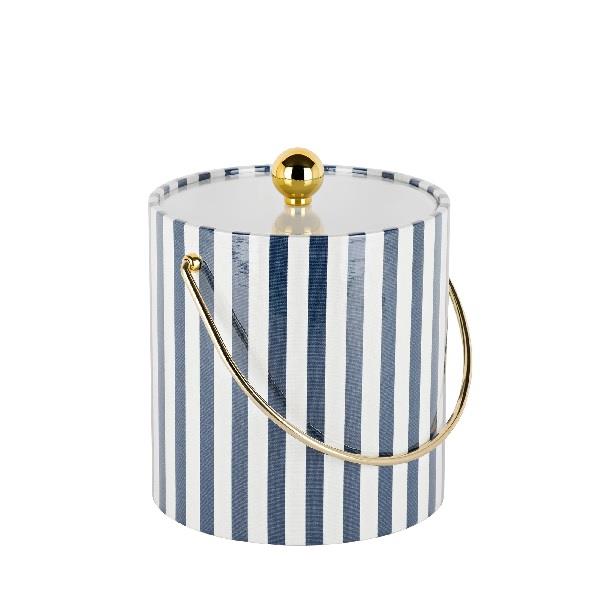 Navy Stripe Nice Bucket
