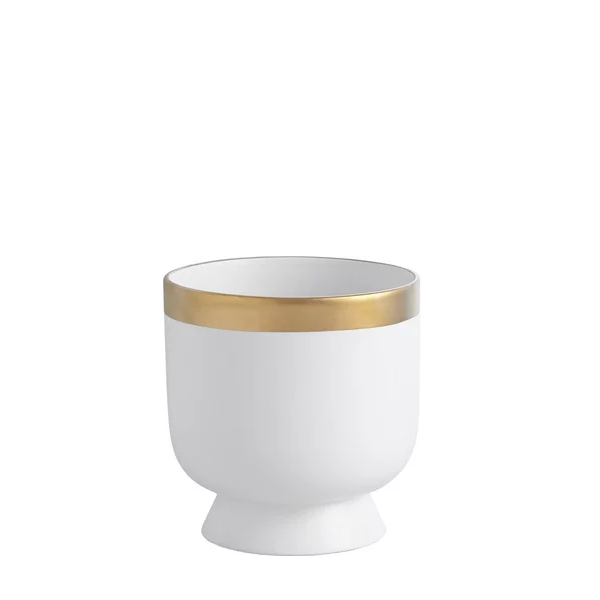 Mods Gold Banded Vase - Small