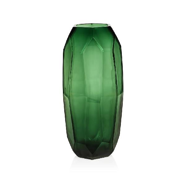 Large Jade Glass Vase