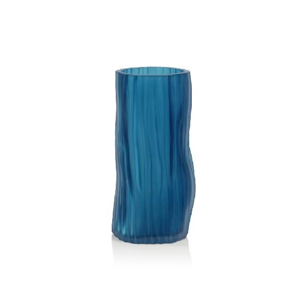 Medium Indigo Glass Vase