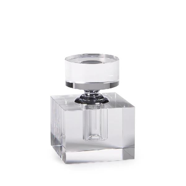Modern Morocco Cube Glass Perfume Bottle