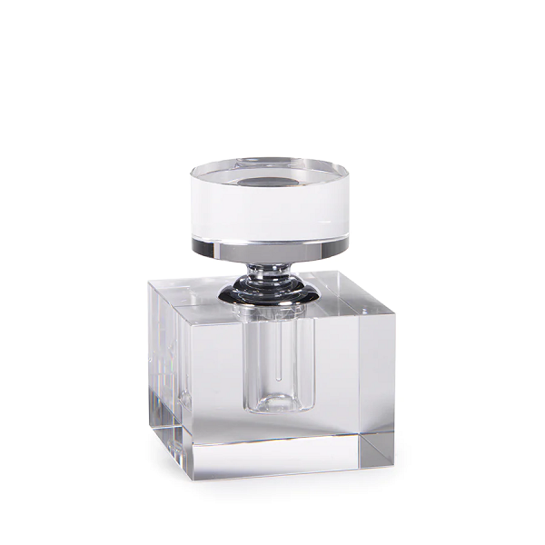 Small Cube Glass Perfume Bottle