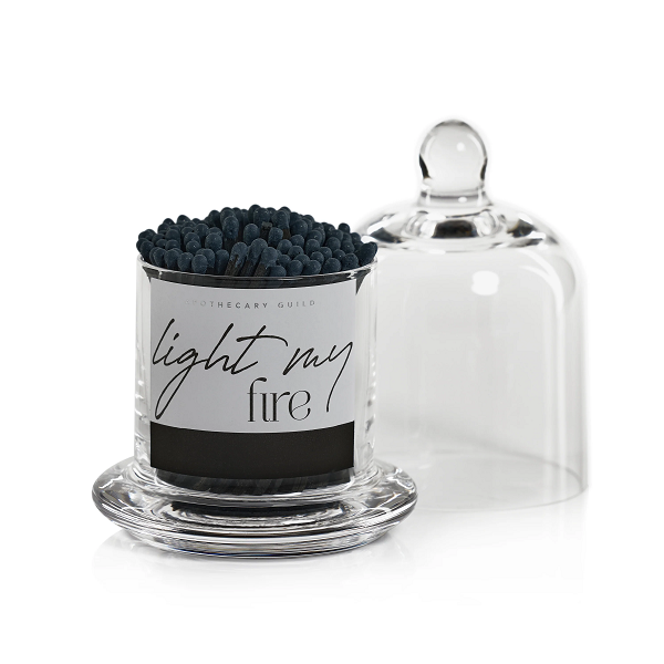 Navy Tip Matches with Dome