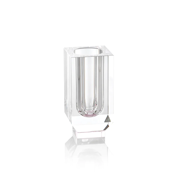 Pink Crystal Vase
