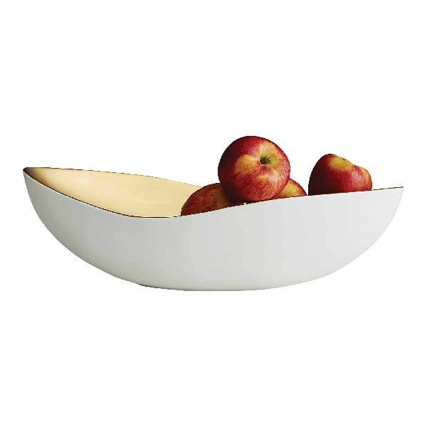 Oval Bowl Matte White