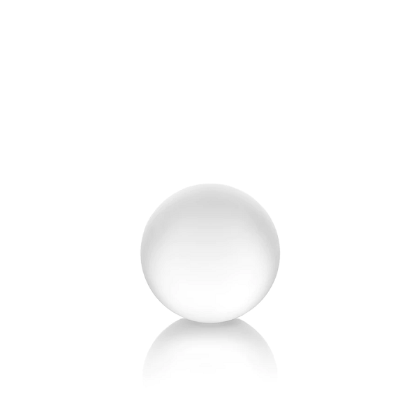 Small Frosted Crystal Ball