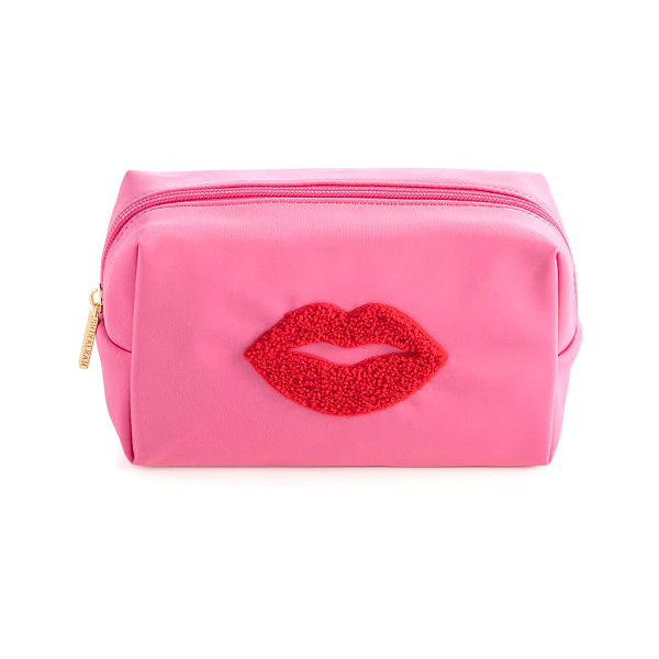 Pink Lips Cosmetic Pouch
