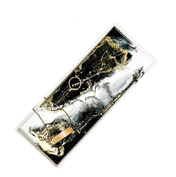 Large Onyx Ceramic Tray
