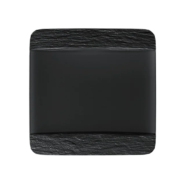 Villeroy & Boch Black Rock Square Dinner Plate